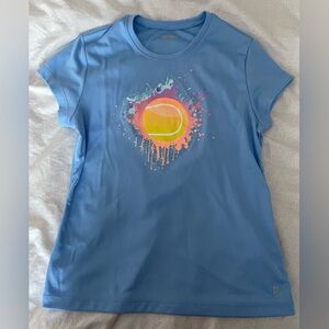 Prince girls athletic tshirt. 100% poly. Worn 3 times.